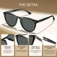 thumbnail image 5 of Gafas de Sol Polarizadas CARFIA Acetato para Hombre CA2307 Negro, 5 of 9