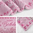 thumbnail image 5 of Yibo Birthday Gifts for 13 Year Old Girls Blankets Gift Blanket Flannel Soft and Comfortable Anti-static Bed Sofa Blanket, 5 of 7
