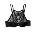 thumbnail image 2 of Women's Solid Color Hollow Lace Sexy Lingerie, 2 of 4