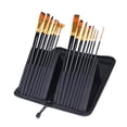 thumbnail image 1 of Cepillo de pintura Juego de pinceles de 15 piezas Kit de pincel de pintura para el cabello de nailon Pinceles de pintura de acuarela Suministros de arte 1 1, 1 of 4