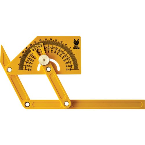 Multi Purpose Angle Finder, Protractor features multiple angle scale