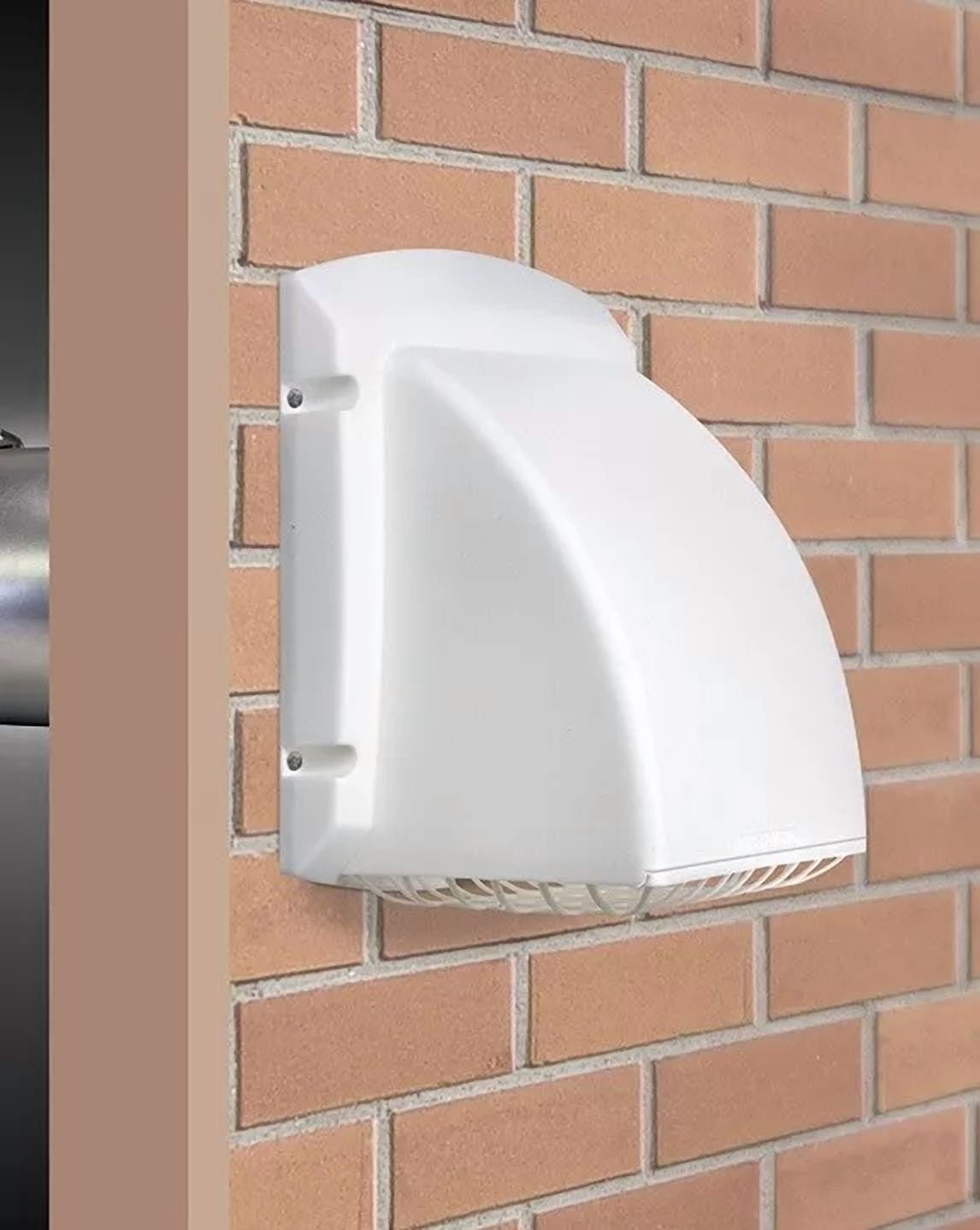 MH4WXZ 4" Dryer Vent Hood Exhaust Cover - Wide Mouth Design with Pest Guard, Heavy Duty Metal for Indoor/Outdoor Use, Compatible with Standard 4-Inch Dryer Vents