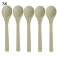 thumbnail image 2 of Joernso 5Pcs Wooden Handmade Long Handle Eating Cooking Soup Spoons Kitchen Utensil, 2 of 8