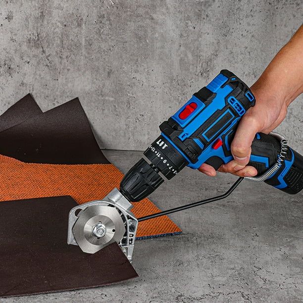 Cloth Cutting Machine Electric Drill To Cutter Tools High Efficiency Stainless Steel For Cotton Silk Fiber Leather