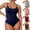 Dark Blue, variant on Women's Shapewear Shaping Abdominal Waist Binding Lifting Backless Summer Dark Blue,L