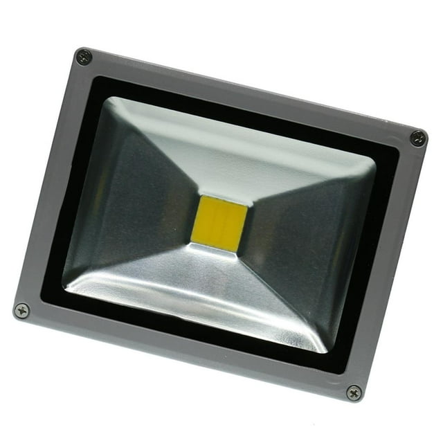 Reflector LED para exteriores Lámpara de de inundación de seguridad Blanco Amarillo Amarillo 20W kusrkot Luz de inundación al aire libre del LED