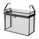 thumbnail image 1 of Bolsa de almacenamiento para peluches, contenedor para muñecas, expositor portátil transparente, regalo, casa de juegos, viaje Negro, 1 of 9