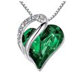 thumbnail image 3 of Collar con colgante de corazón de amor infinito chapado para mujer con fecha de nacimiento, 3 of 5