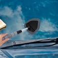 thumbnail image 5 of STORGENER Windshield Cleaner Tool, 4 Washable Reusable Microfiber Pads, Extendable Long Handle, Auto Interior & Exterior Glass Wiper Kit for Office and Home, Gray, 5 of 7