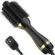 thumbnail image 1 of Cepillo secador de pelo Dimecano, 4 en 1, secador y moldeador de un solo paso, voluminizador, cepillo de aire caliente profesional con iones negativos, antifrizz, para secar, alisar y rizar - Negro do, 1 of 5