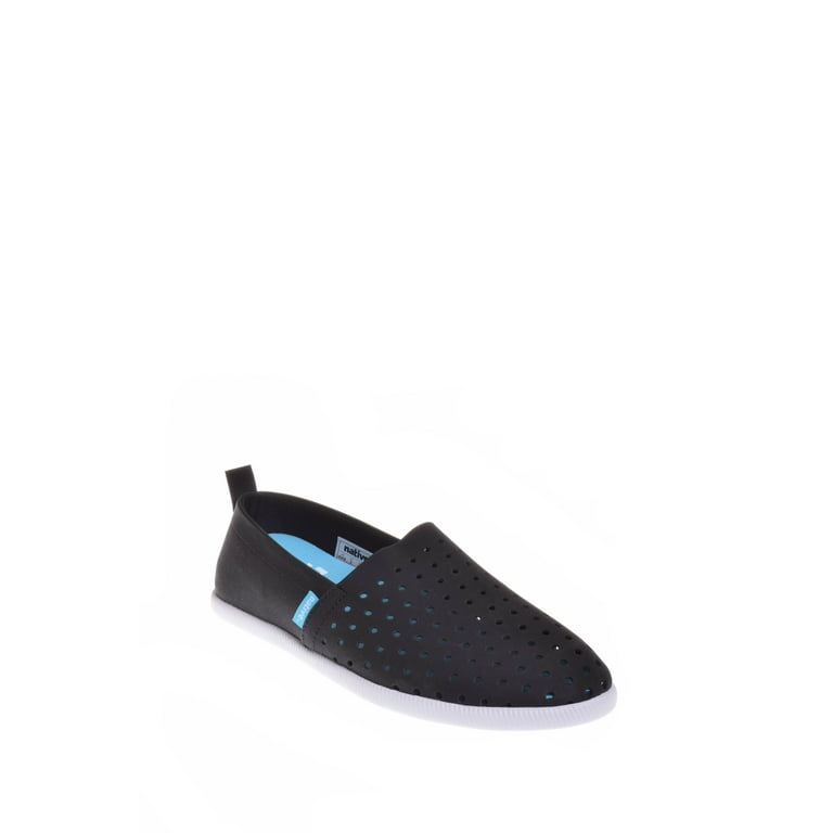 Native Unisex Venice Slip On Flat Jiffy Black Shell White