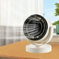 thumbnail image 2 of Djunllk Table Top Fans for Bedroom, 100-Speed Digital Display, 90-Degree Tilt, Lightweight Cooling Fans That Blow Cold Air, Rechargeable Battery Powered Fan, Mini Fan Wall-Mouted for Home, Office, 2 of 7