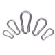 thumbnail image 3 of 304 Stainless Steel Spring Carabiner Snap Hook Keychain Quick Link Lock Buckle, 3 of 5