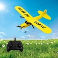 thumbnail image 1 of RC espuma planeador 2,4G telemando planeador juguetes interesantes , Amarillo Hugo  Avión RC, 1 of 10