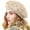 Beige, variant on Sun Hats for Women Casual Caroset Pearl Beret New Artist Hat Pumpkin Hat Warm Winter