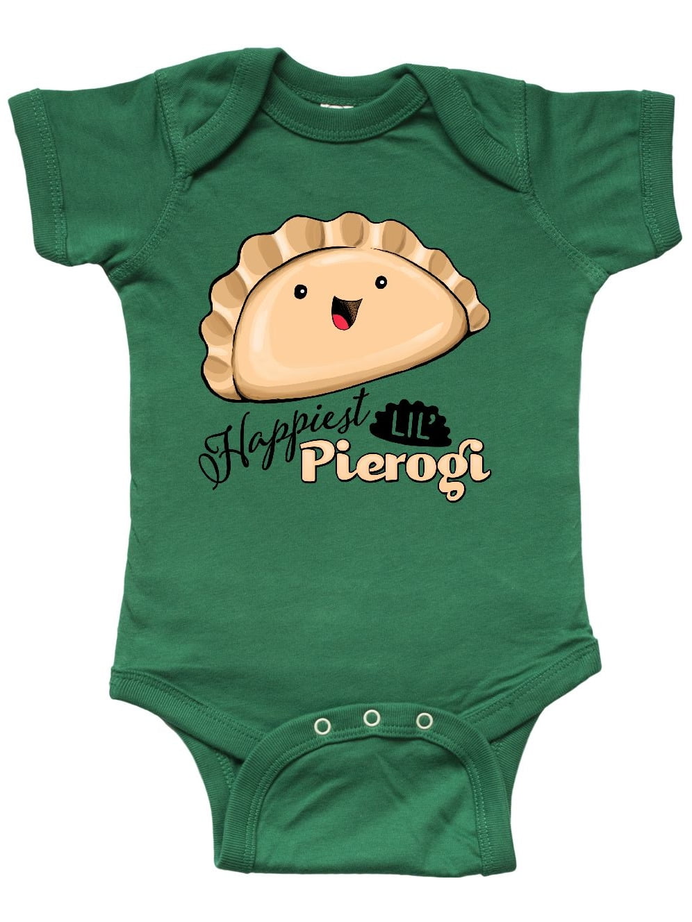 Inktastic Happiest Lil/' Pierogi Infant Creeper Food Cute Polish Cuisine Tasty