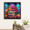 thumbnail image 2 of Diamante pintura 5D DIY taladro redondo completo libro arte vidrieras decoración del hogar JShteea El nuevo, 2 of 9