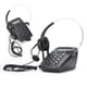 thumbnail image 2 of Centro de llamadas HT800, teléfono con cable con micrófono omnidireccional, auriculares adecuados para la oficina y el hogar, 2 of 5