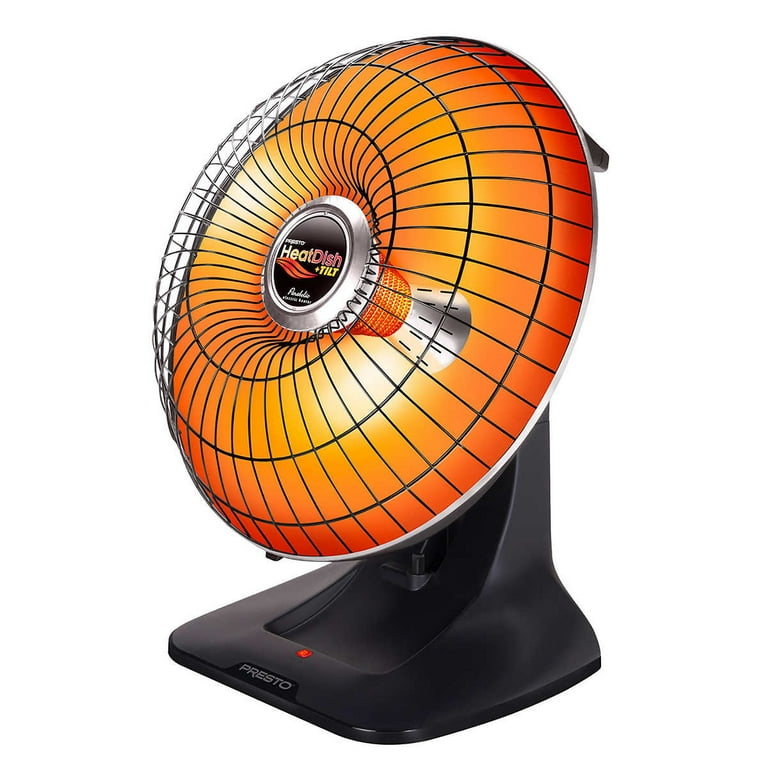 Presto HeatDish Plus Tilt Parabolic Heater - Walmart.com