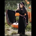 thumbnail image 5 of EnJoCho Girls 𝖬edieval 𝖱enaissance Princess Dress - Hooded Robe Dress for Halloween, Cos-play & Par𝗍y Dress-Up, 5 of 9