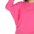 thumbnail image 5 of White Mark Women's Banded Dolman Top, 5 of 6