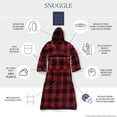 thumbnail image 2 of Ella Jayne Weighted Snuggle  -  Red/Black, 2 of 4