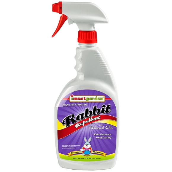 Aerosol repelente de conejos I Must Garden con aroma a menta, 946 ml, listo