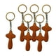 thumbnail image 5 of 6x Llavero de Cruz de Madera Llavero de Fe Favores Religiosos Amuletos de Cruz de Caridad para Marrón, 5 of 9