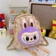 thumbnail image 1 of Labubu Ropa Labubu Ropa Women's And Children's Cute Plush Decoration Backpack School Bag Purple, 1 of 7