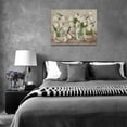 thumbnail image 6 of Farmhouse Floral Bathroom Wall Art Tulip Hummingbird Bathroom Pictures Flowers Bathroom Wall Decor Rustic Country Bathroom Canvas Painting Framed Artwork for Bathroom Kitchen Bedroom 16"x12", 6 of 6