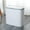 Gray, variant on Touchless Sensor Trash Can,3.4 Gallon Small Capacity Automatic Trash Can with Lid,Slim Motion Sensor Garbage Can,Small Narrow Trash Can for Bathroom, Bedroom, Office, Kitchen.