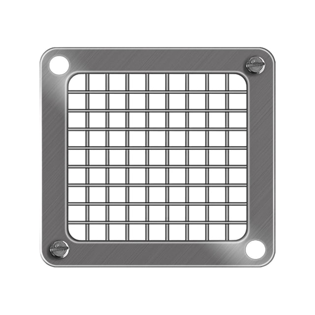 Luzkey Lame Trancheuse de Pommes de Terre Accessoire de Coupe-Frites Réutilisable en Acier Inoxydable pour Carottes Concombres Oignons Maison 9mm