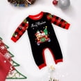 thumbnail image 5 of Viento mil voluntad ropa para niños Ha ropa para adultos ropa para padres e hijos coche muñeco de nieve árbol de Navidad estampado ropa para el hogar, 5 of 5