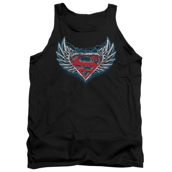 Superman - Steel Wings Logo - Tank Top - XX-Large