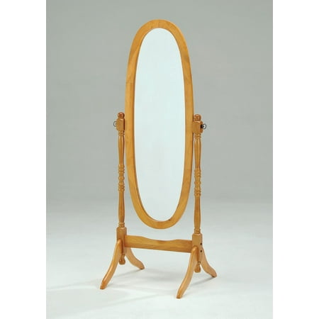 Home Source Adjule Full Length Oak Finish Mirror Com Home Source Adjule Full Length Oak Finish Mirror