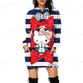 thumbnail image 3 of Vestido con capucha de HELLO KITTY para mujer, vestido ajustado a la moda para otoño, vestido informal con capucha y bolsillos, minivestido, 3 of 5