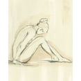 thumbnail image 2 of Harper, Ethan 15x18 White Modern Wood Framed Museum Art Print Titled - Neutral Figure Study I, 2 of 4