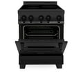 thumbnail image 2 of ZLINE 24" 2.8 cu. ft. Induction Range with a 3 Element Stove and Electric Oven in Black Stainless Steel (RAIND-BS-24), 2 of 5