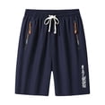 thumbnail image 3 of Icyshorts Men Ice Silk Stretch Quick-Dry Shorts Lightweight Breathable Iced Active Shorts, 3 of 4