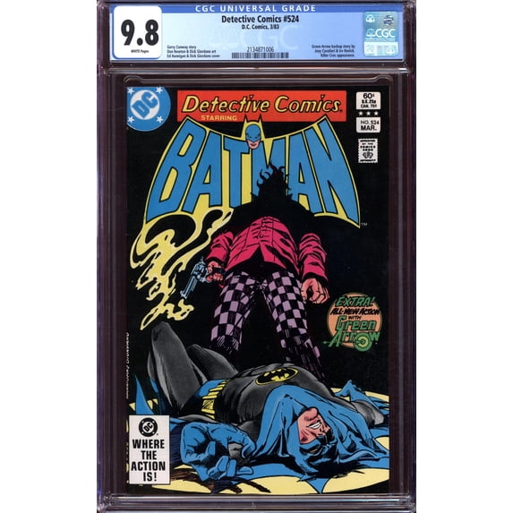 Detective Comics #524 - CGC 9.8 Comic Book