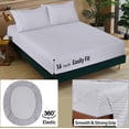 thumbnail image 5 of Ruvanti 100% Cotton Sheets - Crispy Cooling Percale Sheets For Twin Size Bed, Breathable & Durable Twin Sheet Set, 16 Inches Deep Pocket Sheets, Idiomatic Expression, 3 Pieces, 5 of 5