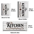 thumbnail image 6 of CCTFS Kitchen love home Kitchen Decor Christmas Fall Kitchen Rugs, Xmas Decorative Farmhouse Floor Mats for Home Kitchen Dining Room Decorations - 16''*24'', 6 of 10