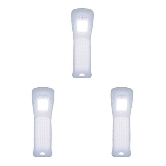 Matsuzay Controlador a prueba de polvo cubierta a prueba de impactos reutilizable Gamepad Protector de silicona mango carcasa reemplazo para Wii Type1 NO1