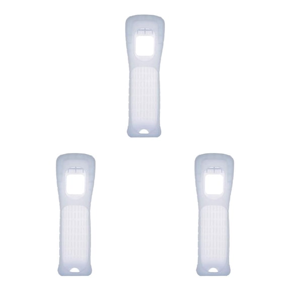 Matsuzay Controlador a prueba de polvo cubierta a prueba de impactos reutilizable Gamepad Protector de silicona mango carcasa reemplazo para Wii Type1 NO1