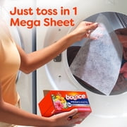 Bounce Dryer Sheets, Paradise Blossom Scent, 50 Mega Dryer Sheets