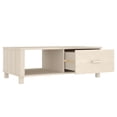 thumbnail image 5 of vidaXL Table Basse HAMAR Brun Miel 100x55x35 cm Bois Massif Pin, 5 of 5