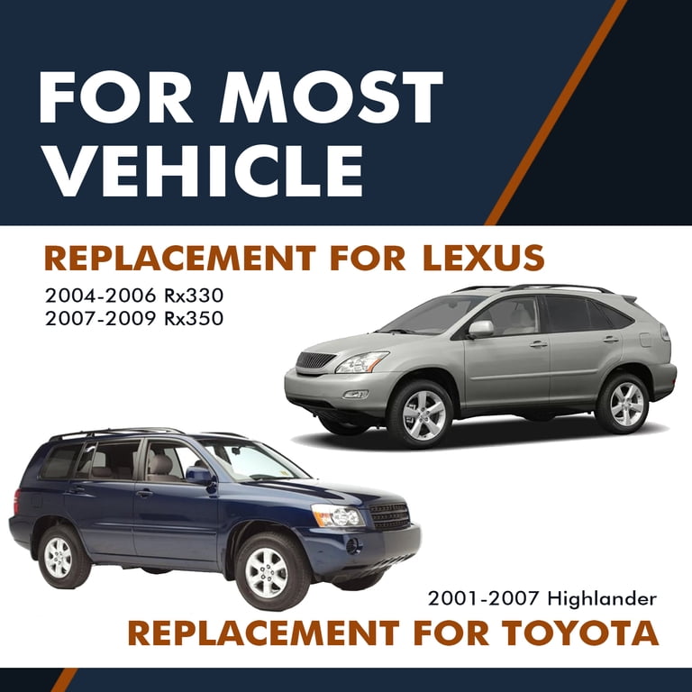 Pair Of Front Complete Struts For 2007-2009 Lexus RX350 AWD - Left & Right, Quick Strut Assembly