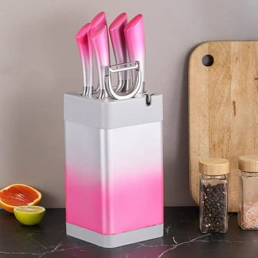 Multi-functional stainless steel knife set, high-hardness and corrosion-resistant kitchen knives, fruit knives, kitchen knives and peelers