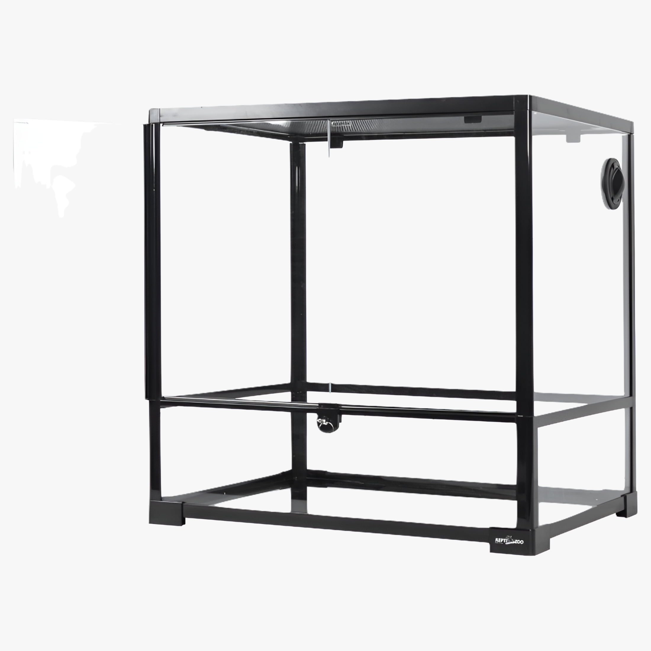 GUZZLO Full Glass Reptile Terrarium,  45 Gallon, Reptile Tank for Small Animal, 24 x 18x 24 In