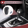 thumbnail image 3 of Cubierta de Pomo de Cambio de Marcha Unique Bargains Protector de Manija de Cambio para Subaru Forester 2014-2017 Negro Azul Cuero Sintético, 3 of 6
